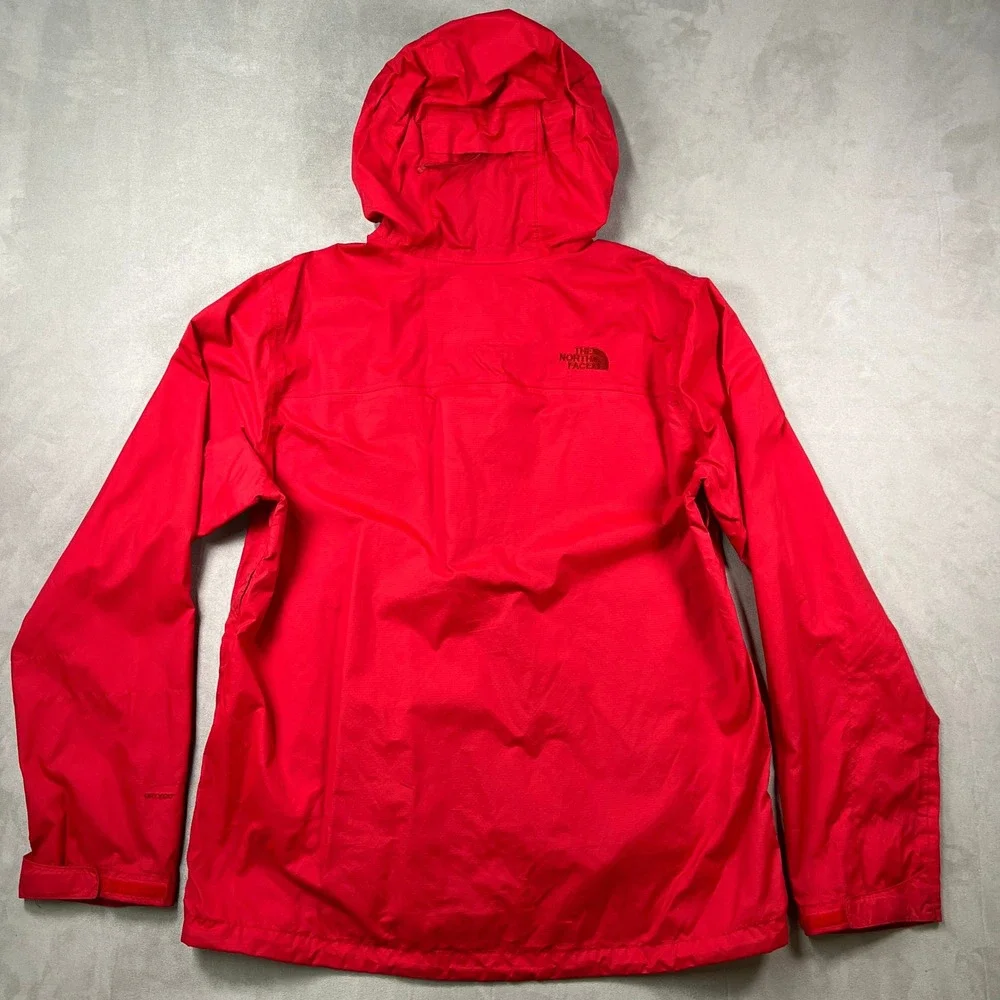 The North Face Venture 2 Jacket Mens L Red Hooded Waterproof Outdoor Windbreaker